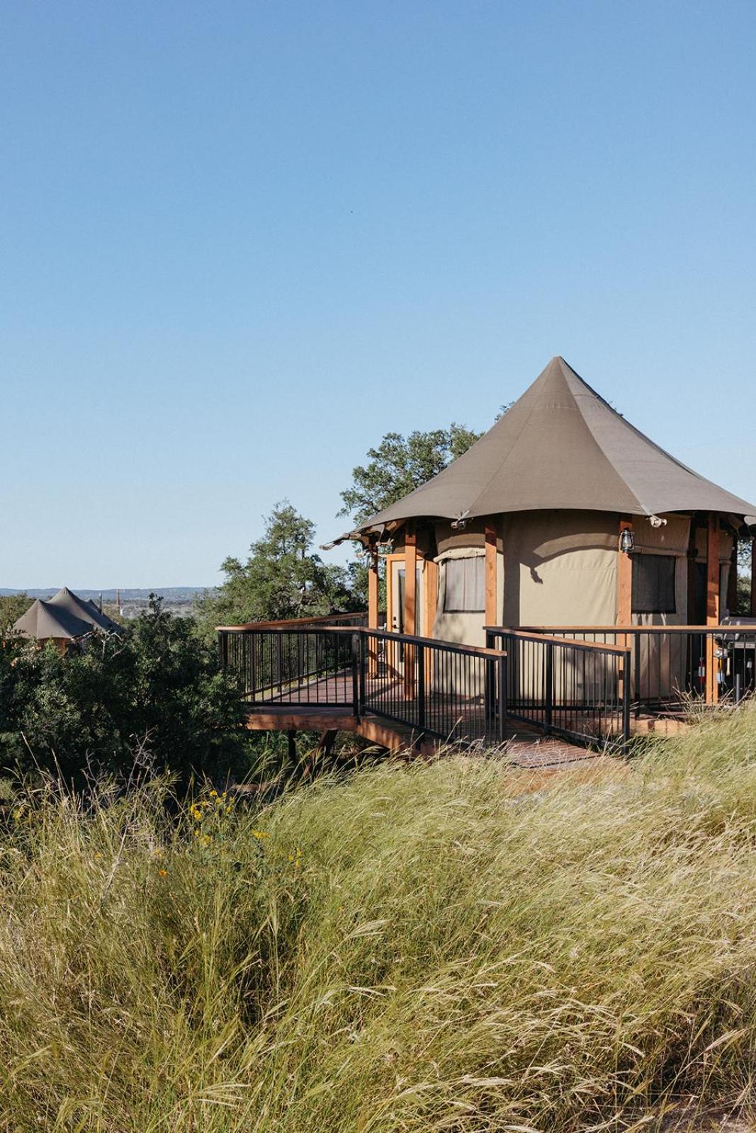 Walden Retreats Hill Country Campismo de Luxo Johnson City